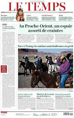 Le Temps - 6 Octobre 2025
