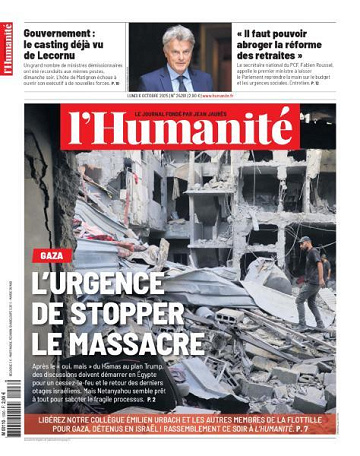 L'Humanite - 6 Octobre 2025