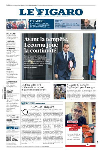 Le Figaro du Lundi 6 Octobre 2025