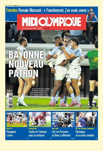 Midi Olympique Rouge - 6 Octobre 2025