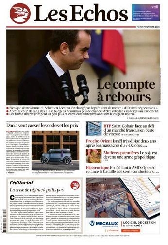 Les Echos - 7 Octobre 2025