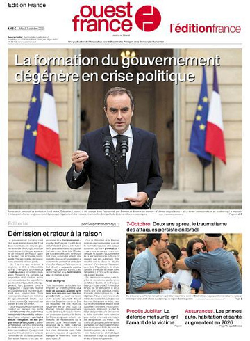 Ouest-France Édition France - 7 Octobre 2025