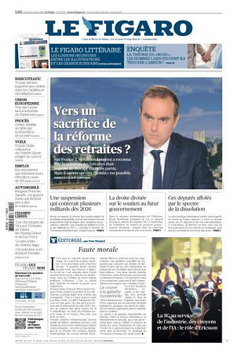 Le Figaro du Jeudi 9 Octobre 2025
