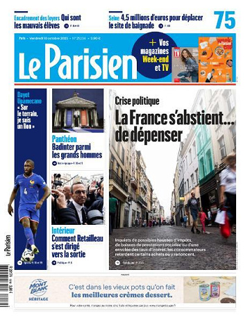 Le Parisien - 10 Octobre 2025