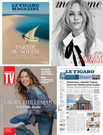 Pack Le Figaro et ses 3 suppléments - Vendredi 10 Octobre 2025