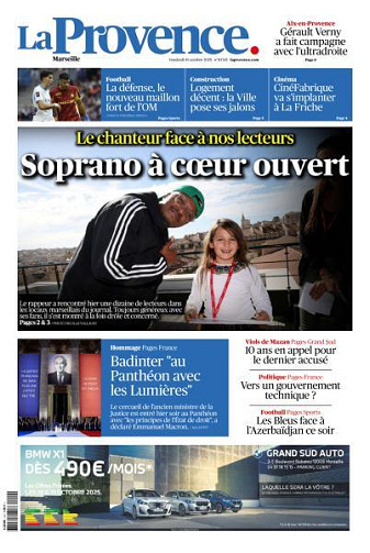 La Provence - 10 Octobre 2025
