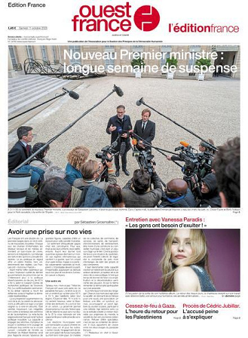 Ouest-France Édition France - 11 Octobre 2025