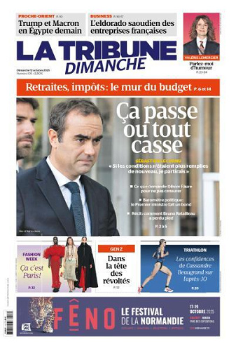 La Tribune Dimanche - 12 Octobre 2025
