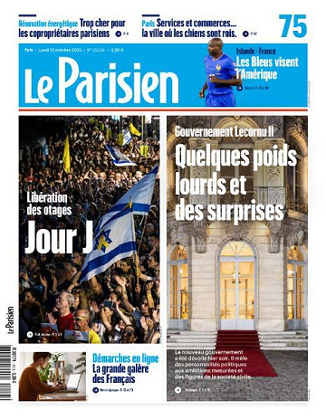 Le Parisien - 13 Octobre 2025