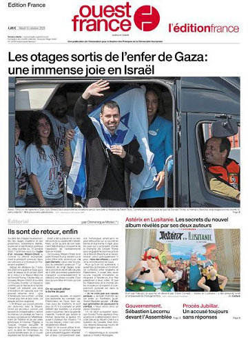 Ouest-France Édition France - 14 Octobre 2025