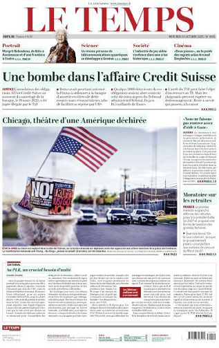 Le Temps - 15 Octobre 2025