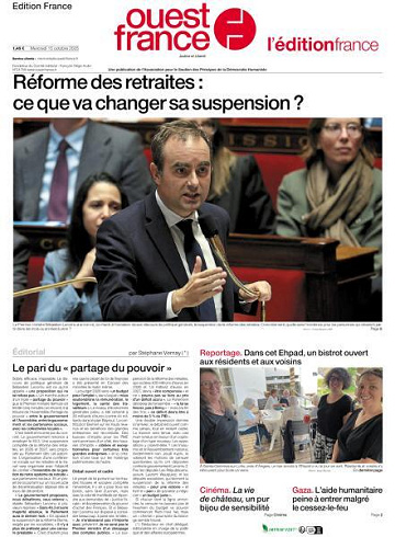 Ouest-France Édition France - 15 Octobre 2025