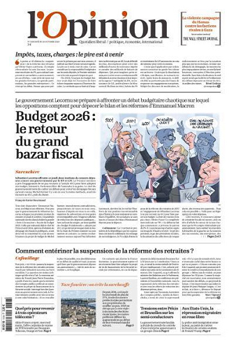 L’Opinion - 16 Octobre 2025