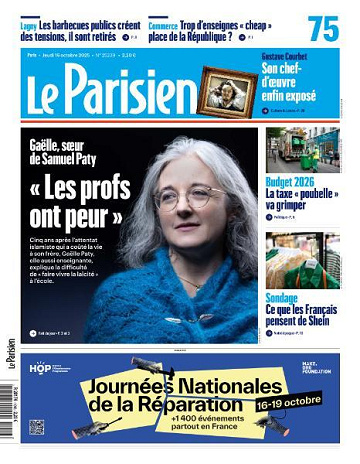 Le Parisien - 16 Octobre 2025