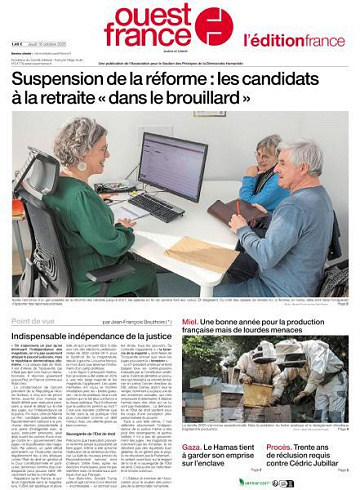 Ouest-France Édition France - 16 Octobre 2025