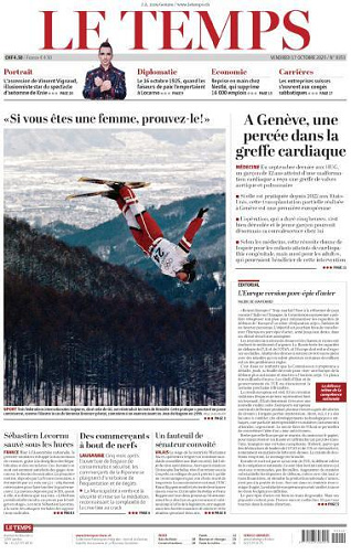 Le Temps - 17 Octobre 2025