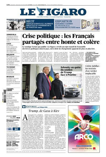 Le Figaro du Samedi 18 et Dimanche 19 Octobre 2025