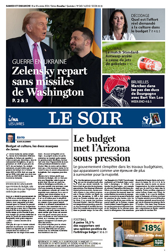 Le Soir - 18-19 Octobre 2025