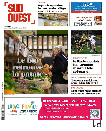 Sud Ouest (2 Éditions) Du Samedi 18 Octobre 2025