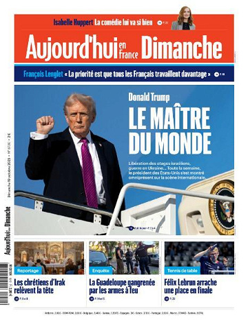 Aujourd’hui en France - 19 Octobre 2025