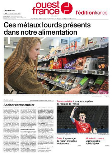 Ouest-France Édition France - 20 Octobre 2025