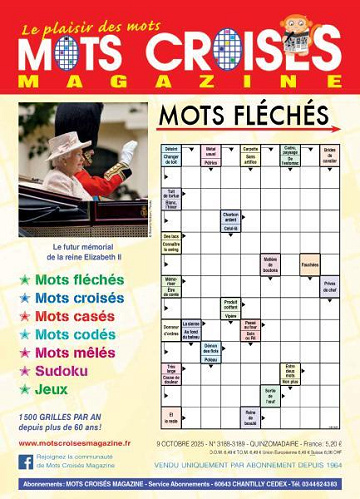 Mots Croisés Magazine - 9 Octobre 2025