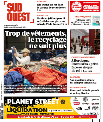 Sud Ouest (7 éditions) - 21 Octobre 2025