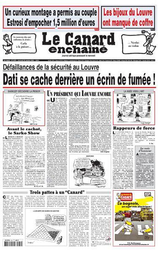Le Canard enchaîné - 22 Octobre 2025