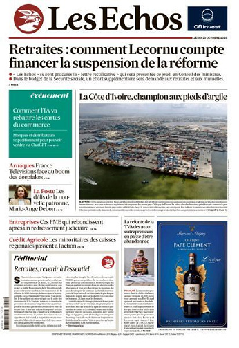 Les Echos - 23 Octobre 2025