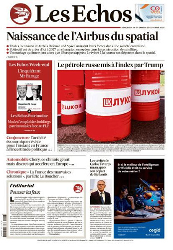 Les Echos - 24 Octobre 2025