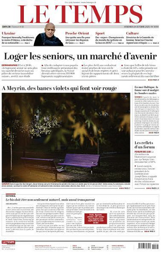 Le Temps - 24 Octobre 2025