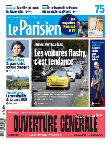 Le Parisien - 24 Octobre 2025