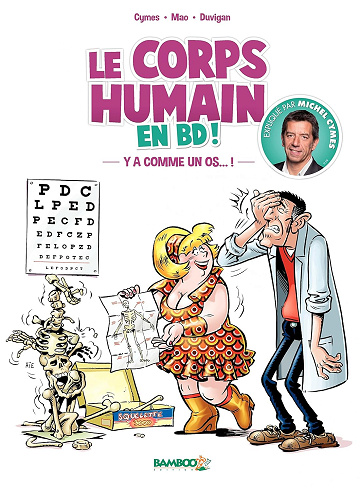 Le corps humain en BD - Y’a comme un os