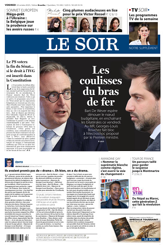Le Soir - 24 Octobre 2025