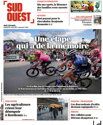 Sud Ouest (7 éditions) - 24 Octobre 2025