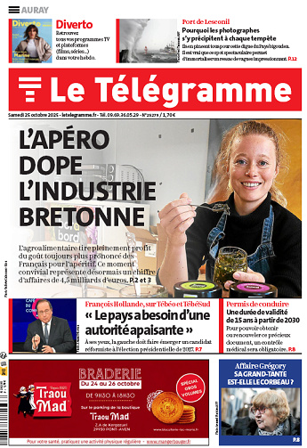 Le Télégramme (19 éditions) - 25 Octobre 2025