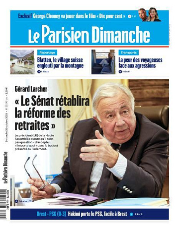 Le Parisien - 26 Octobre 2025