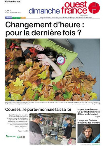 Ouest-France Édition France - 26 Octobre 2025