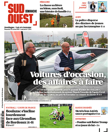 Sud Ouest (5 éditions) - 26 Octobre 2025