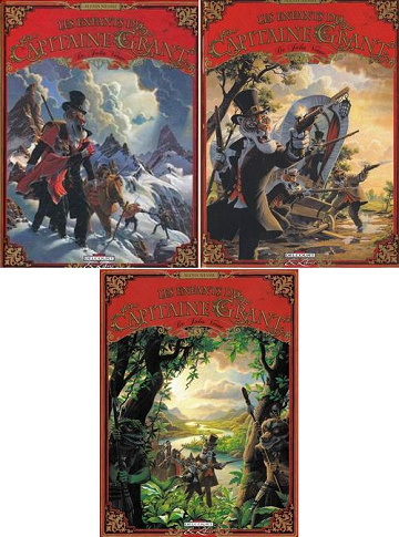 Les enfants du Capitaine Grant - Tomes 01 à 03