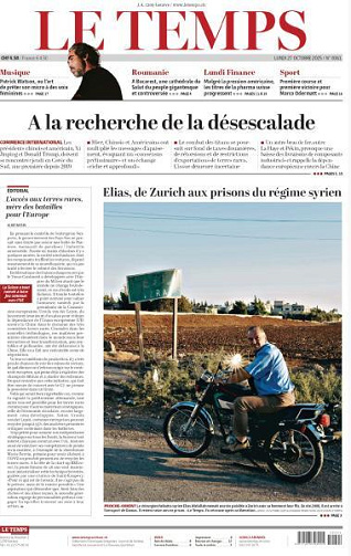 Le Temps - 27 Octobre 2025