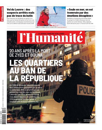 L'Humanite - 27 Octobre 2025