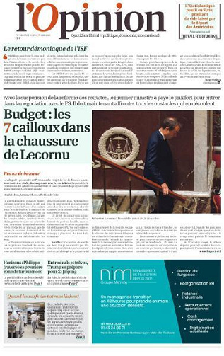 L’Opinion - 27 Octobre 2025