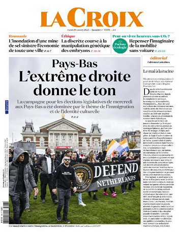 La Croix - 28 Octobre 2025