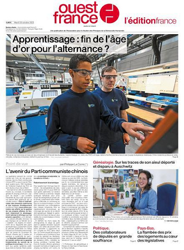 Ouest-France Édition France - 28 Octobre 2025