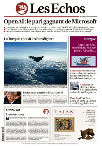 Les Echos - 29 Octobre 2025