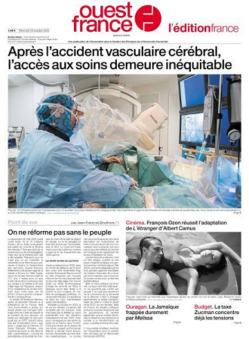 Ouest-France Édition France - 29 Octobre 2025