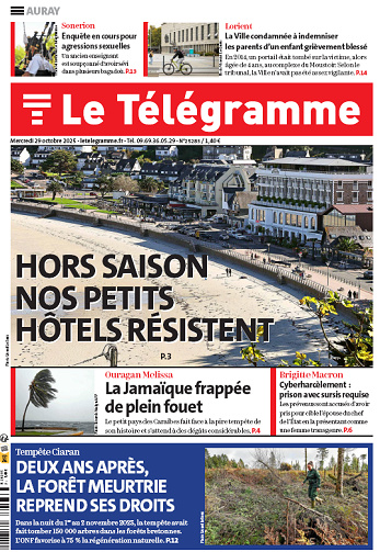 Le Télégramme (19 éditions) - 29 Octobre 2025