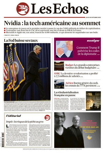 Les Echos - 30 Octobre 2025