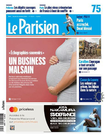 Le Parisien - 30 Octobre 2025